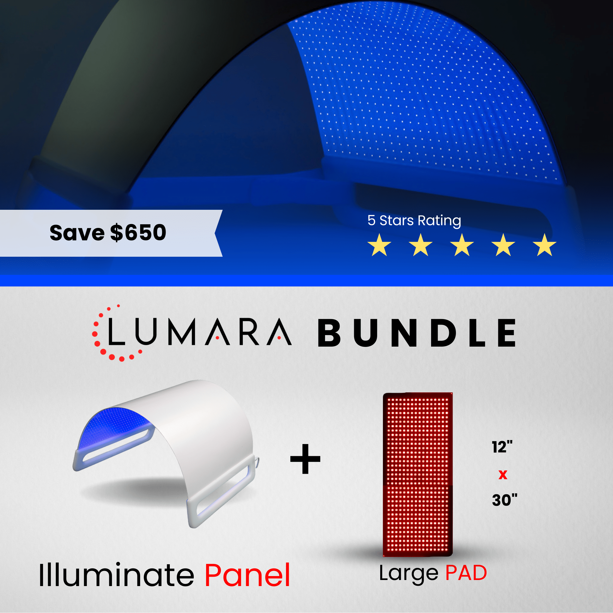 Kassera × Lumara: Illuminate Blue