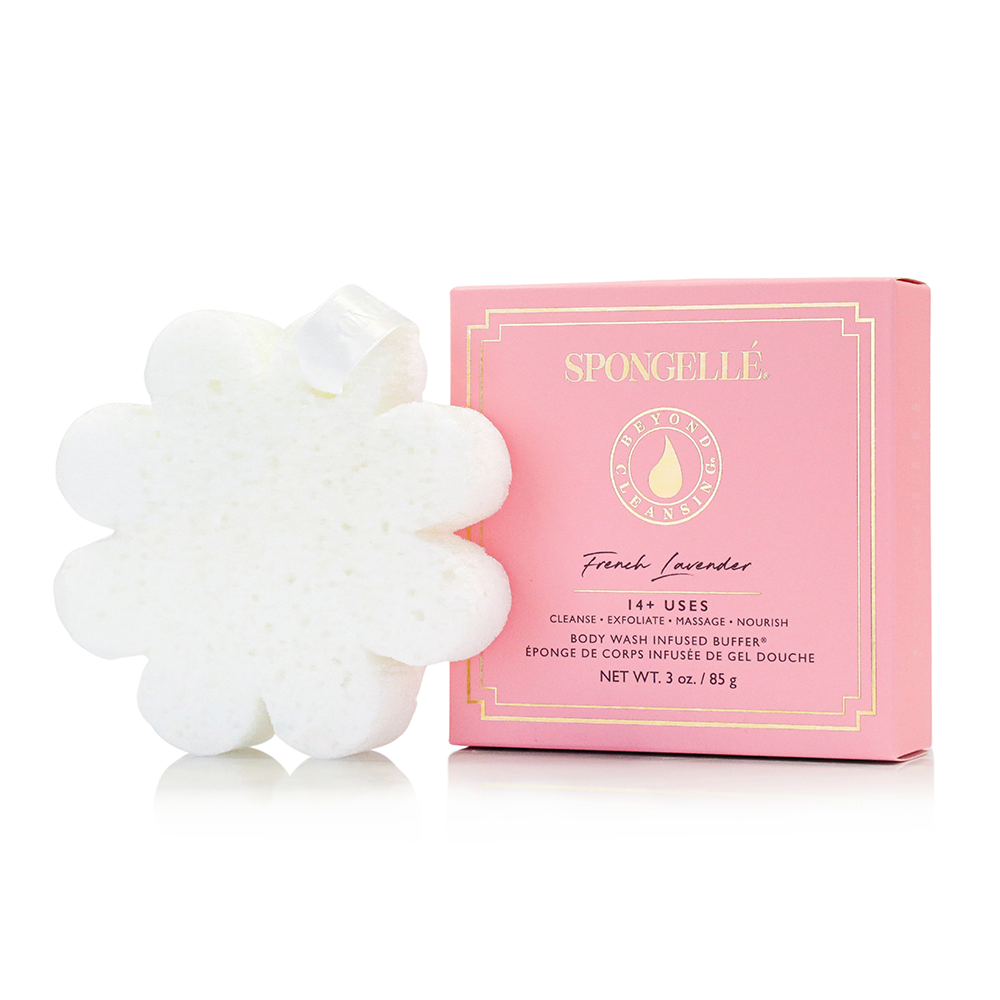 Built-In Body Wash + Buffer | French Lavender