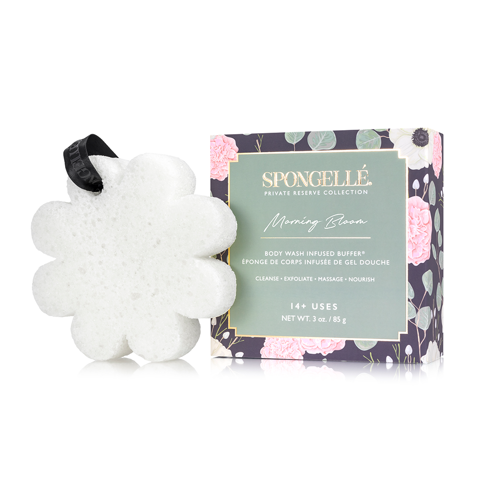 Built-In Body Wash + Buffer | Morning Bloom