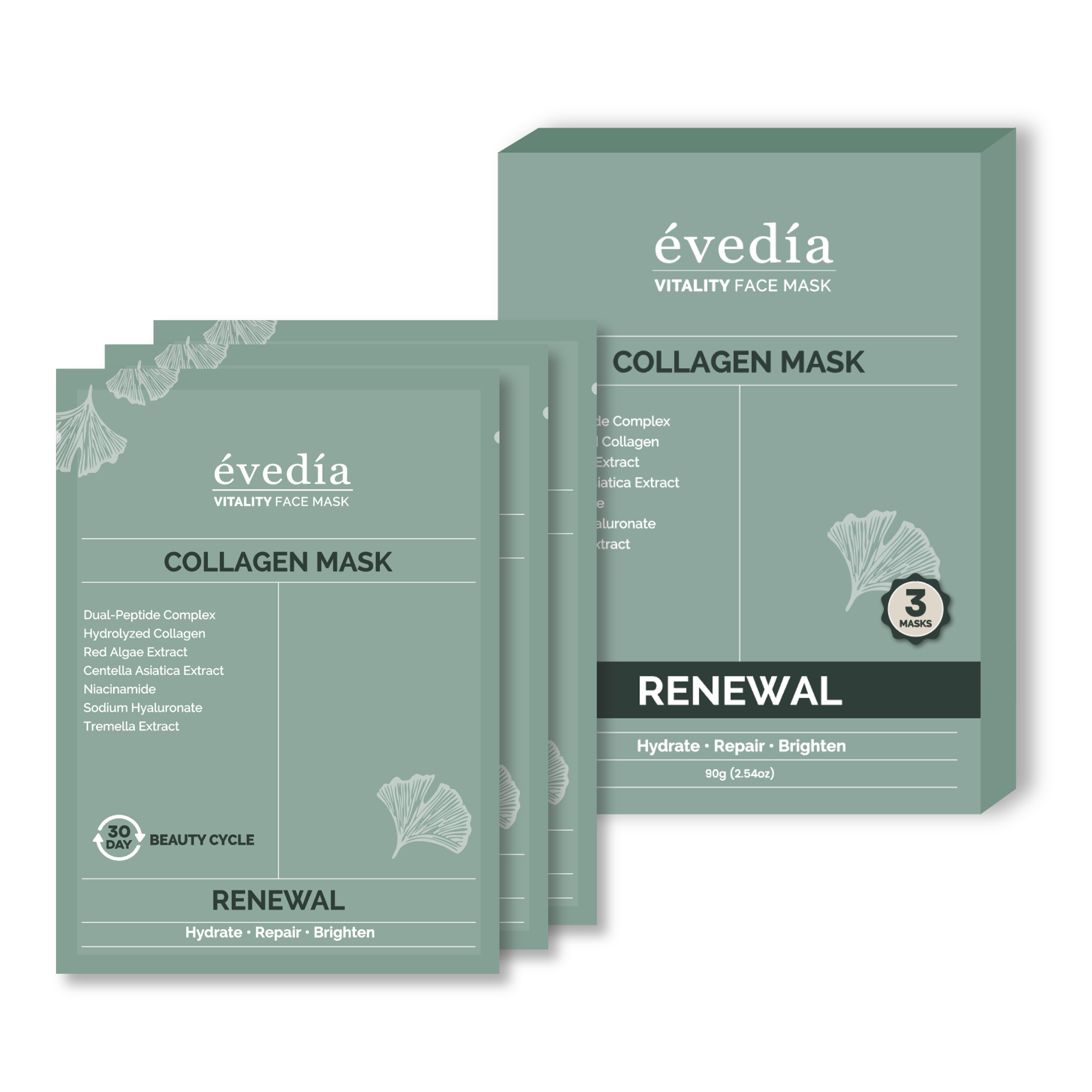 Renewal Collagen Mask | Kassera × Evedia