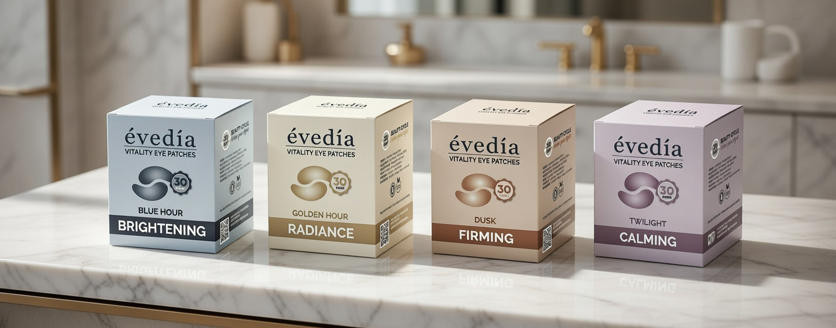 Golden Hour Eye Patches | Kassera × Evedia