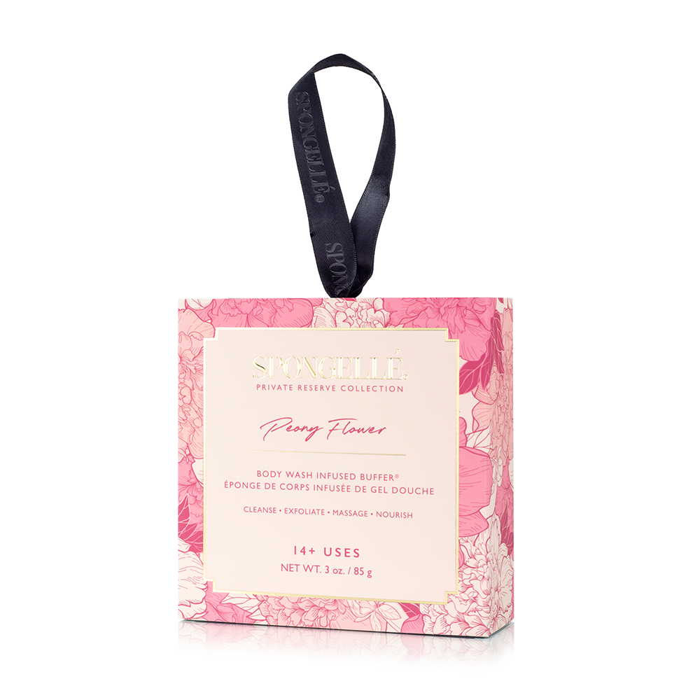 Built-In Body Wash + Buffer | Peony Flower