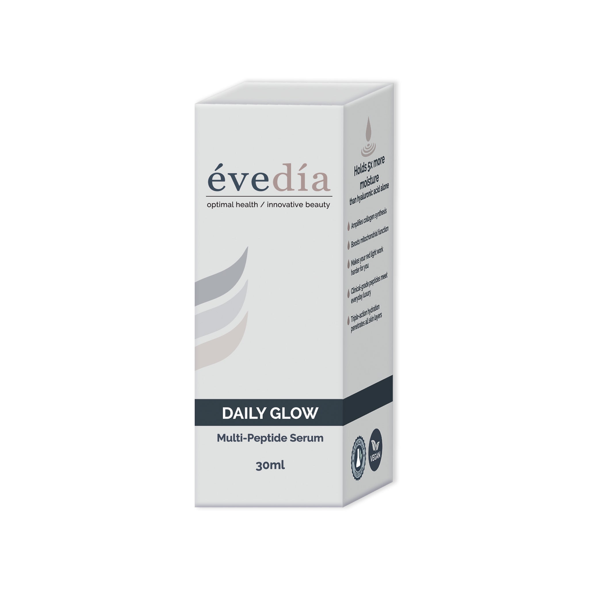 Daily Glow Peptide Serum | Kassera × Evedia