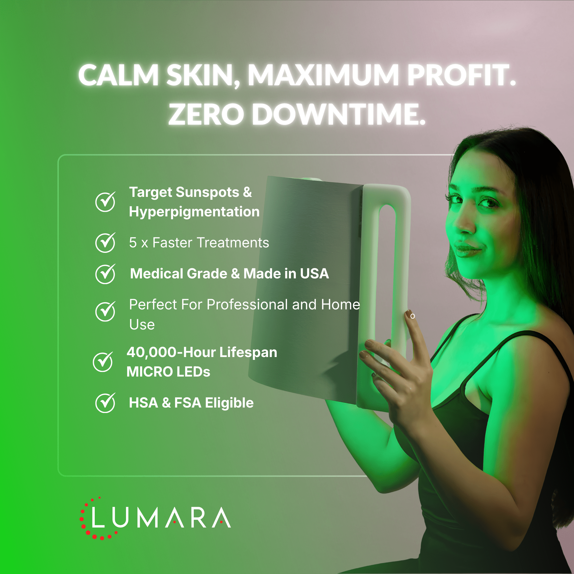 Kassera × Lumara: Illuminate Green