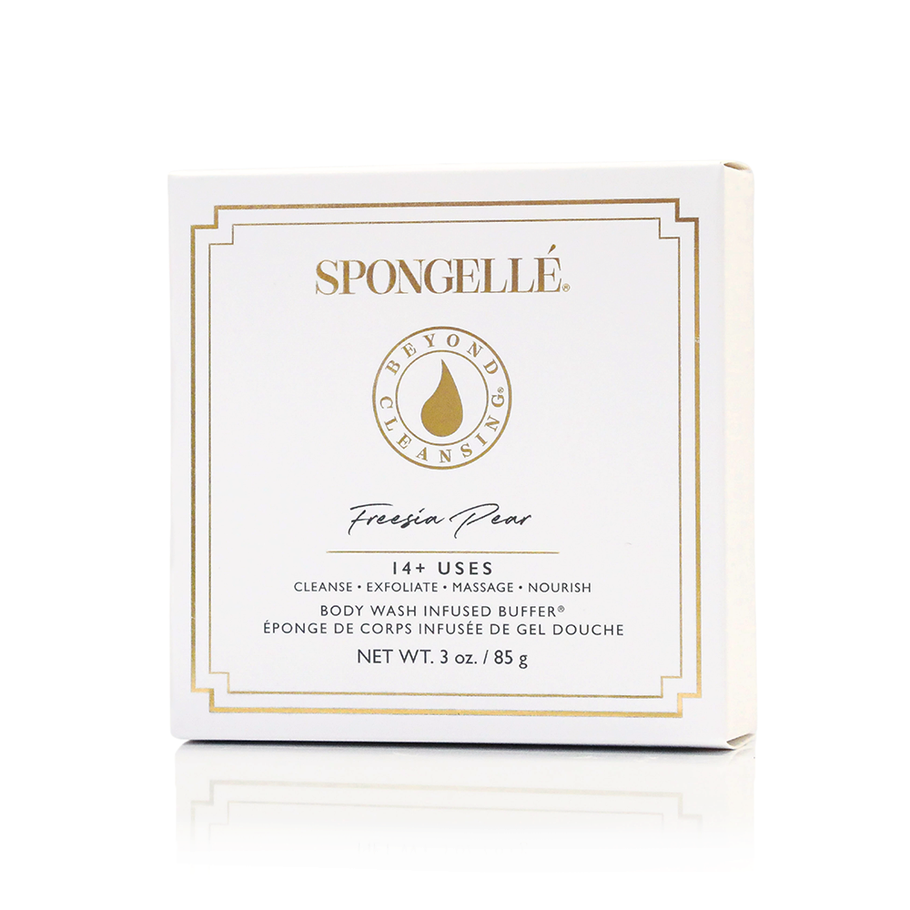 Built-In Body Wash + Buffer | Freesia Pear