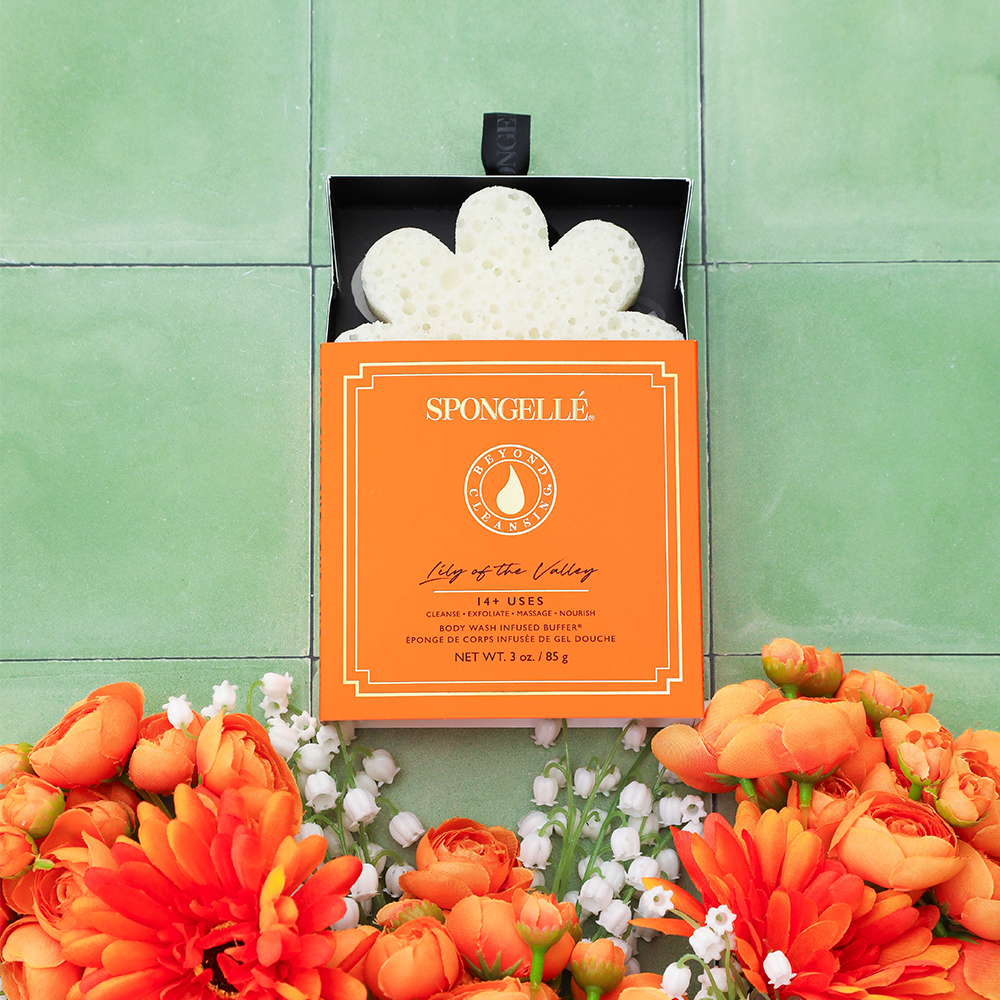 Built-In Body Wash + Buffer | Lily of the Valley