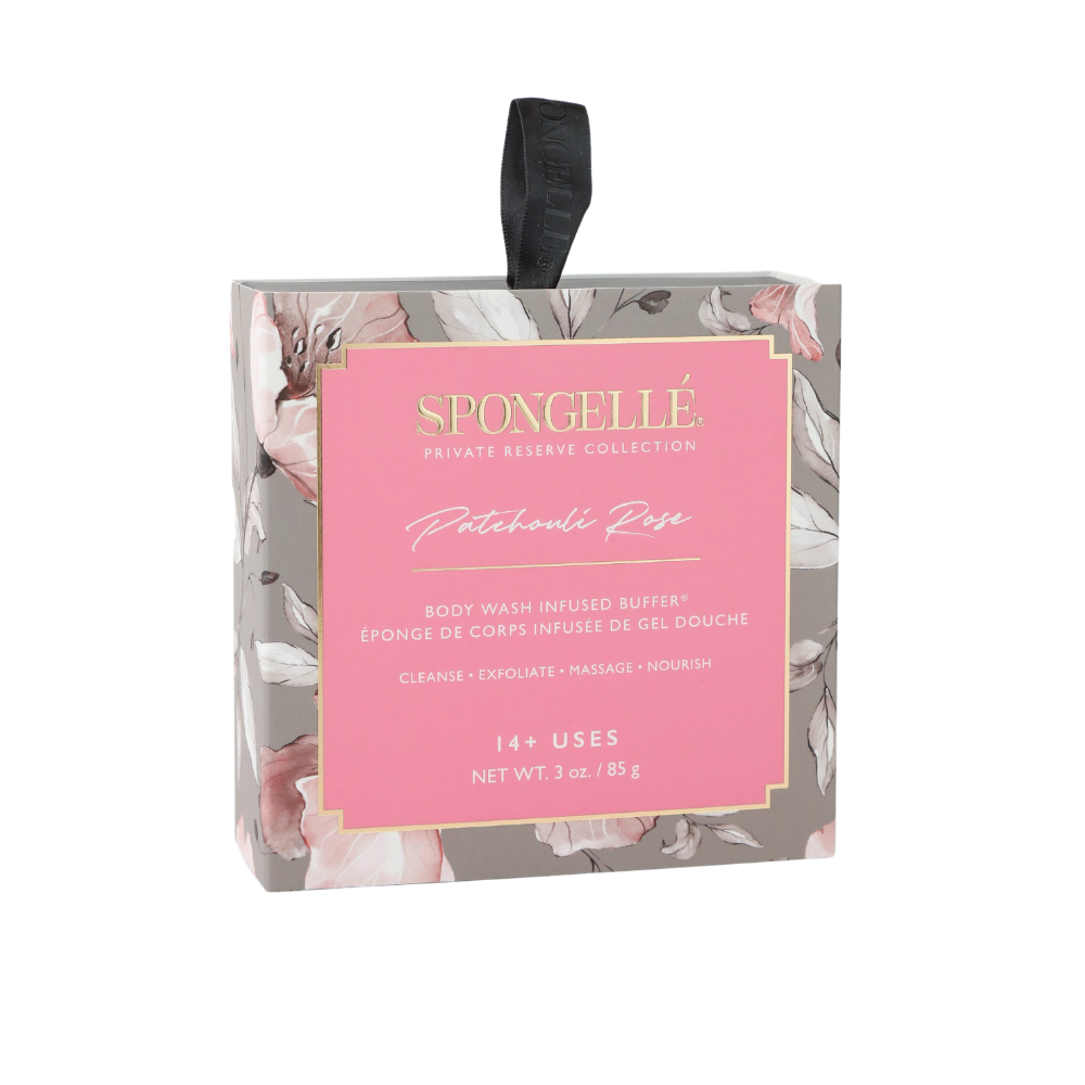 Built-In Body Wash + Buffer | Patchouli Rose